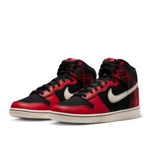 Nike Dunk High Retro SE Tartan Plaid 10.5
